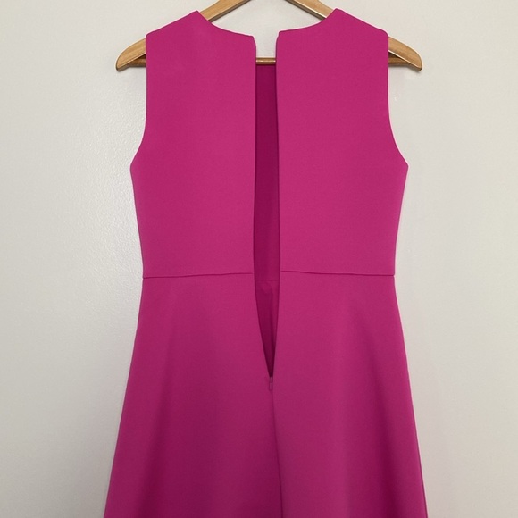 Badgley Mischka Collection Sleeveless Fit And Flare Cutout Cocktail Dress Size 8 - Picture 11 of 16